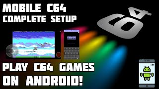 Commodore 64 "Mobile C64" Android Emulator Setup Guide #c64 #commodore64 #emulator