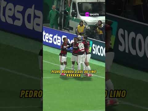 O PEDRO ROUBOU O GOL DO SAMUEL LINO KKKKKKK #shorts