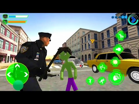 Roper Monster Simulator Green Hero Stick Vice Unlimited Crime HD
