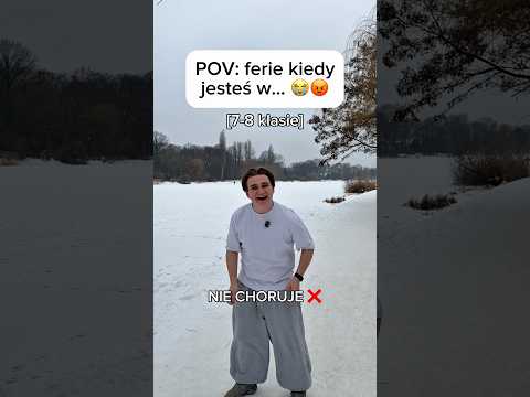 PODSTAWÓWKA vs LICEUM 😭☃️ - ferie