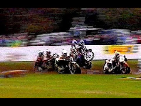 1992 BONFIRE BURNUP GRASSTRACK - RH SIDECARS
