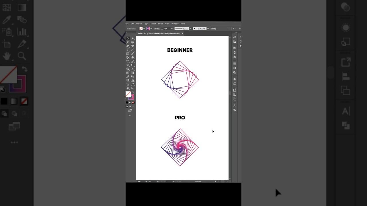 Adobe Illustrator 2025: Transform Object Pattern Like a PRO! 🎨🔥 #nexushub