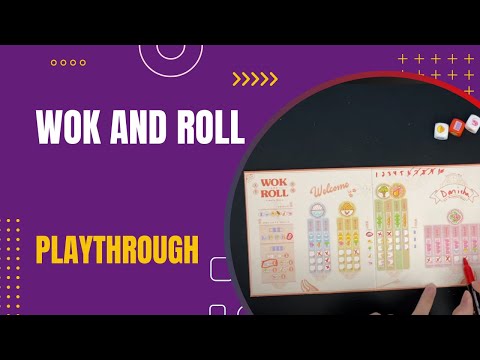 Wok and Roll Solo Playthrough and Tutorial
