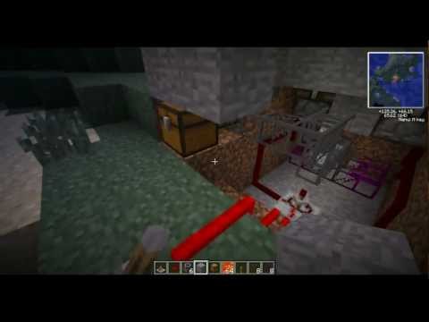 RedPower Automated Cobblestone Farm Tutorial