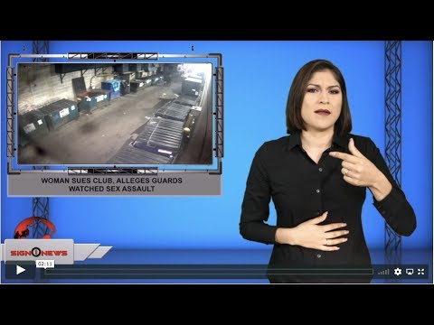 Woman sues club, alleges guards watched sex assault (ASL - 12.2.19)