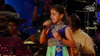 Spoorthi Rao singing "Kannodu Kanbathellam" from the movie