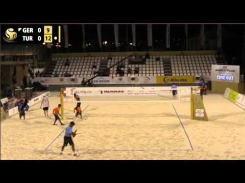 Böckermann/Flüggen GER-Giginoglu/Gögtepe V. TUR-Qatar Open 2016-Round 1
