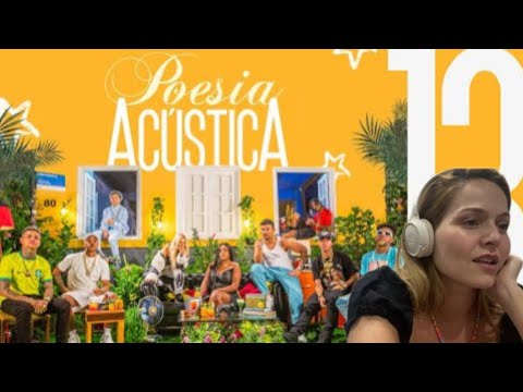 Poesia Acústica 13 -Mc Cabelinho,Tz Oruam,L7,Chefin,N.I.N.A, Chris,Xamã,Luisa | REACT DANI ROCHA