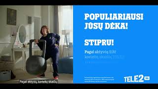 TELE2 – Populiariausi Jūsų dėka