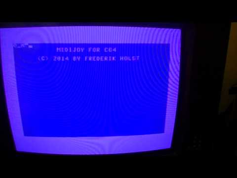 MidiJoy for C64 - Chiptune Music on the Commodore