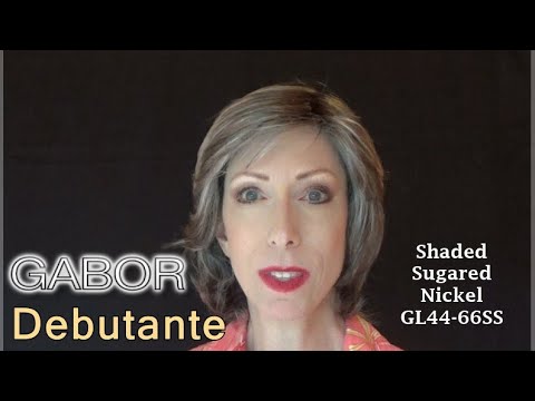 GABOR WIGS DEBUTANTE WIG REVIEW | SHADED SUGARED NICKEL