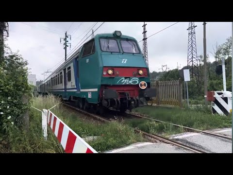 Regionale Savona - Alessandria al PL di Via Fornaci a Cairo