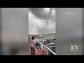 Waterspout turning into tornado, spotted near Maryland's Smith Island