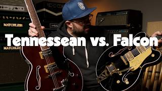 Video thumbnail for Which Gretsch?! | Gretsch Players Falcon vs Professional Tennessean Comparison by Ambient Endeavors
