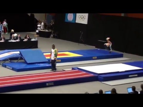 manon morancais au championnat du monde par catégorie d,age 2015 . a odense danemark