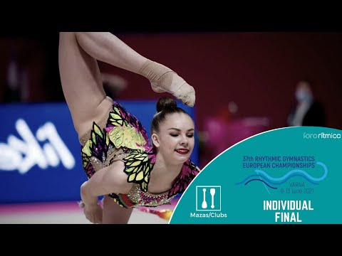 Mazas/Clubs Final Individual - European Championship Varna 2021