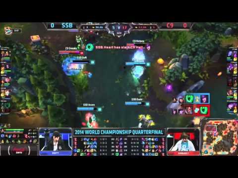 [Worlds 2014] Sneaky Quadrakill on SSB