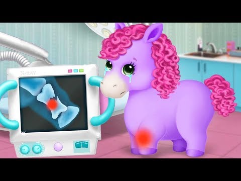 Pony Sisters Pet Hospital - Let's Take Care Of The Cute Animals - Fun Kids Games By TutoTOONS - YouTube