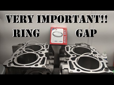 Subaru Engine Rebuild, How to Set Piston Ring Gap