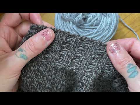 2x2 Tubular Cast On in the Round