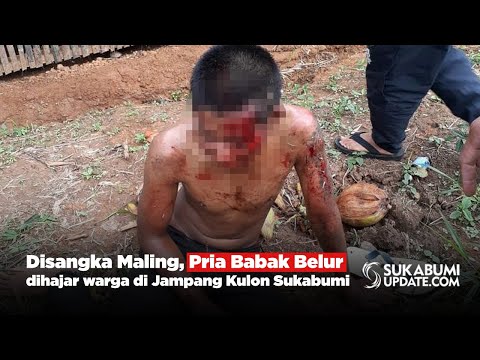 Disangka Maling, Pria Babak Belur Dihajar Warga di Jampang Kulon Sukabumi