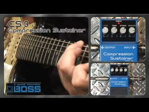Boss CS-3 Compression Sustainer Compression Sustainer Pedalı - Video