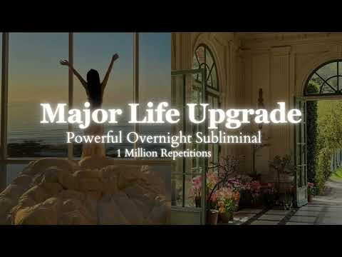 [Powerful Subliminal] Transform Your Life Overnight -  8 hour Subliminal - 1 Million Repetitions