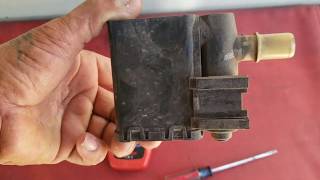 P0455 EVAP CANISTER VENT VALVE 2005 TRAILBLAZER