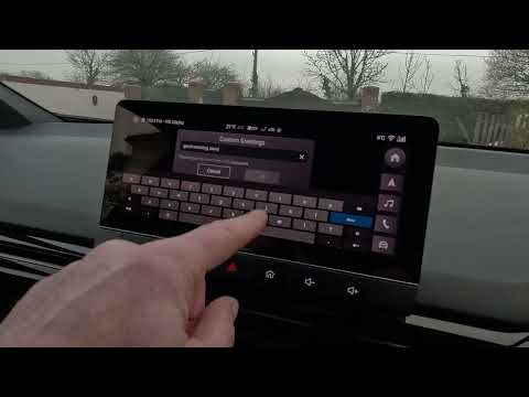 MG4 EV - How to Change the Voice Greeting or switch it off