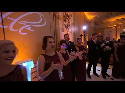 Bridal party intro at reception (Danielle & Steve) @Adelphia