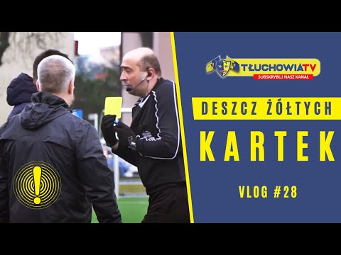 #28 VLOG: DESZCZ ŻÓŁTYCH KARTEK. Tłuchowia Tłuchowo VS Pomorzanin Serock