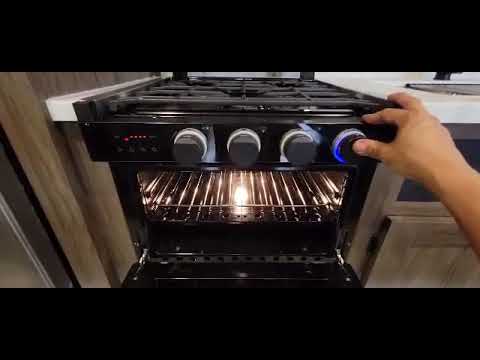 SOLD Greystone Stove/Oven #CF-RV17BB-D NiceCampers.com
