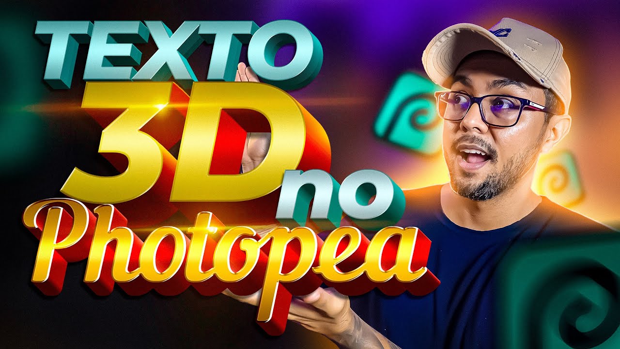 3D Lettering no Photopea: aprenda a criar letras e textos incríveis