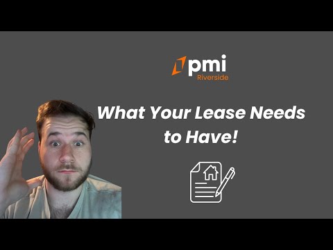 What Should a Lease Agreement Look Like for Landlords in Riverside, CA?