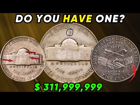 Top 5 Valuable Jefferson Nickels to Look For – Rare 5 Cent Coins Worth Big Money!
