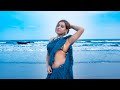 Blue Saree Twinkle Saree Fashion Beach Saree Shoot Sareefashionista Outdoor Saree Vlog