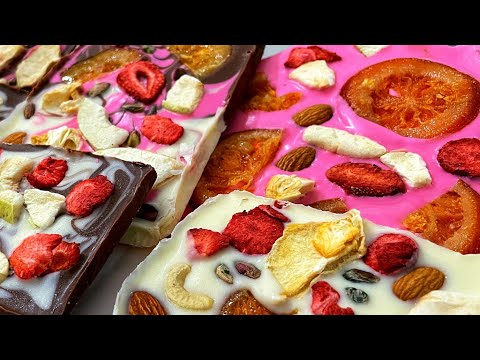 Sundried Fruit And Nut Chocolate Recipe || Shardha’s Kitchen Diaries|| #chocolate #fruits #nuts