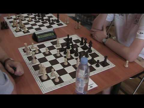 GM Evgeny Sveshnikov - GM Normunds Miezis, Rapid chess, Sicilian defence
