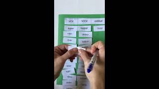 SA sort 12 syllable juncture vcv and vccv words