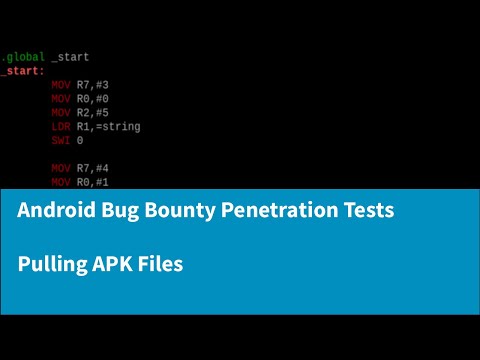 A Complete Guide to Android Bug Bounty Penetration Testing - Pulling APK Files