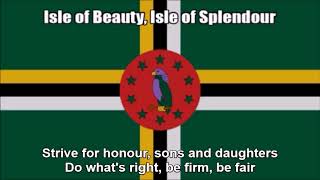 Dominica National Anthem (Isle of Beauty, Isle of Splendour) - With Lyrics