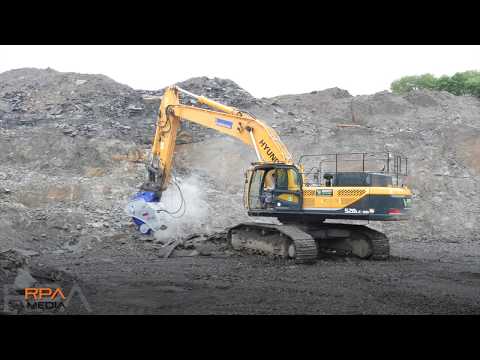 Xcentric ripper in action