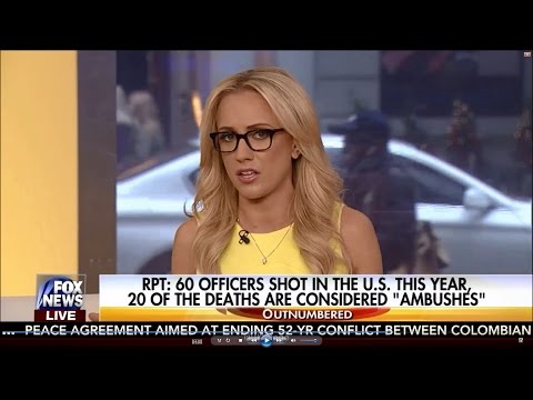 11-25-16 Kat Timpf on Outnumbered - More Police Officer Ambushes