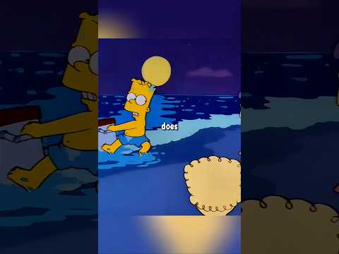 Bart found some food #simpsons