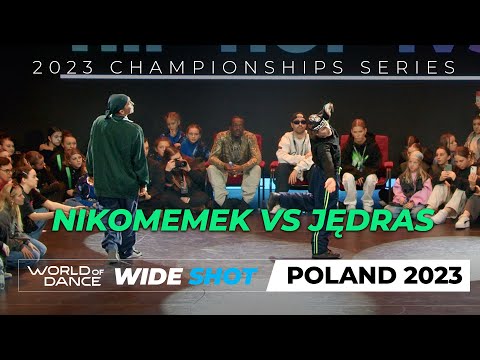 Nikomemek VS Jędras | 1vs1 Hip-hop Battle Under 20 | World of Dance Poland 2023 | #WODPL23