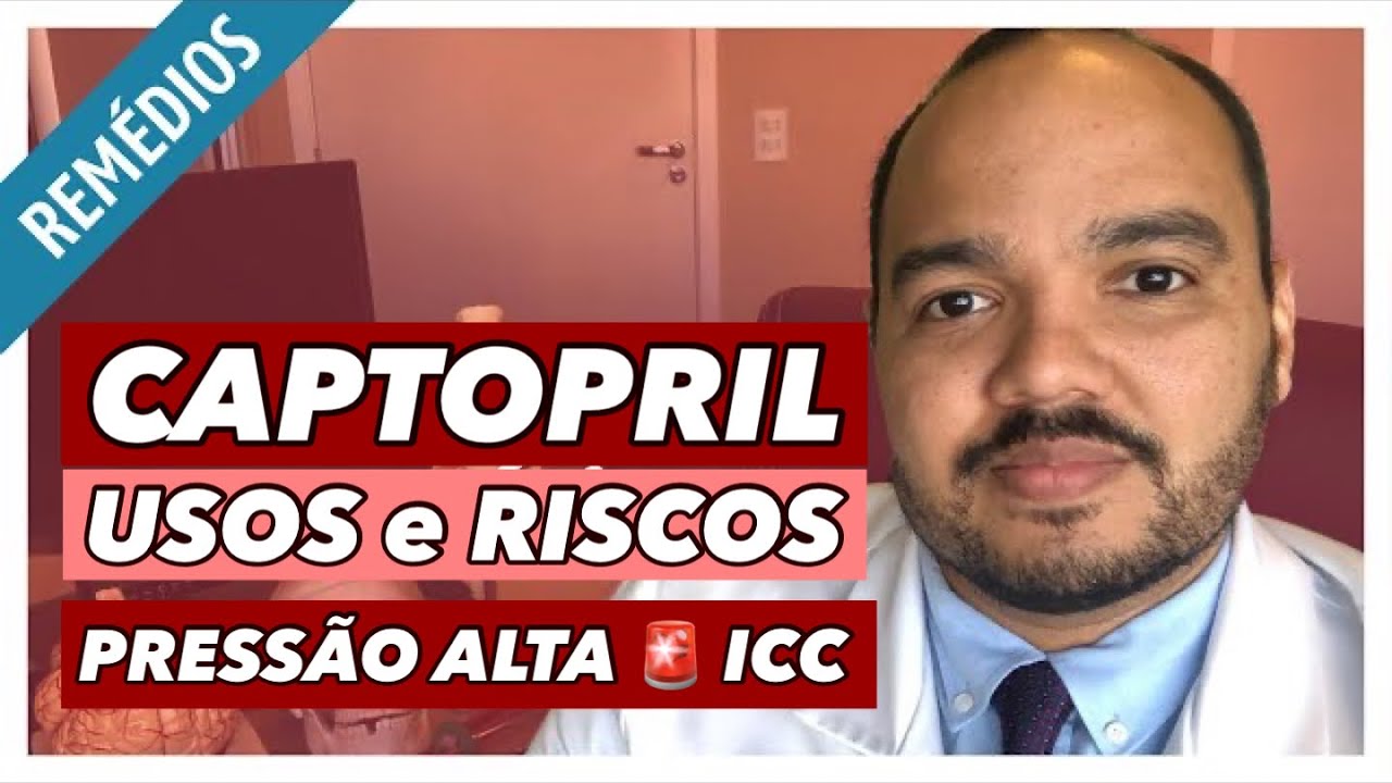 Captopril (Capoten): O Que É, Para Que Serve e os Efeitos Colaterais