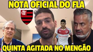 FLAMENGO BATE O MARTELO E FAZ ANÚNCIO SURPRESA! EXCELENTE NOTÍCIA NO MENGÃO