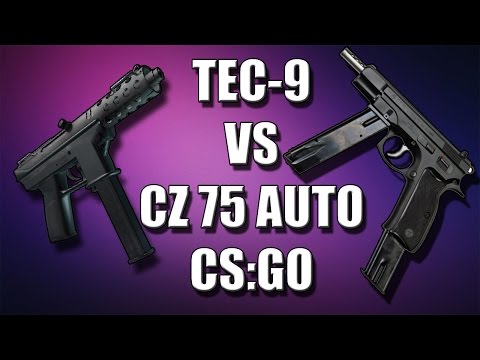 TEC-9 VS CZ75 AUTO СРАВНЕНИЕ CS:GO