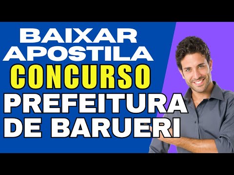 Baixar Apostila Concurso Prefeitura de Barueri