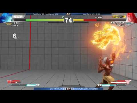 TS-Sabin Makes a scrub RAGE quit in SFV